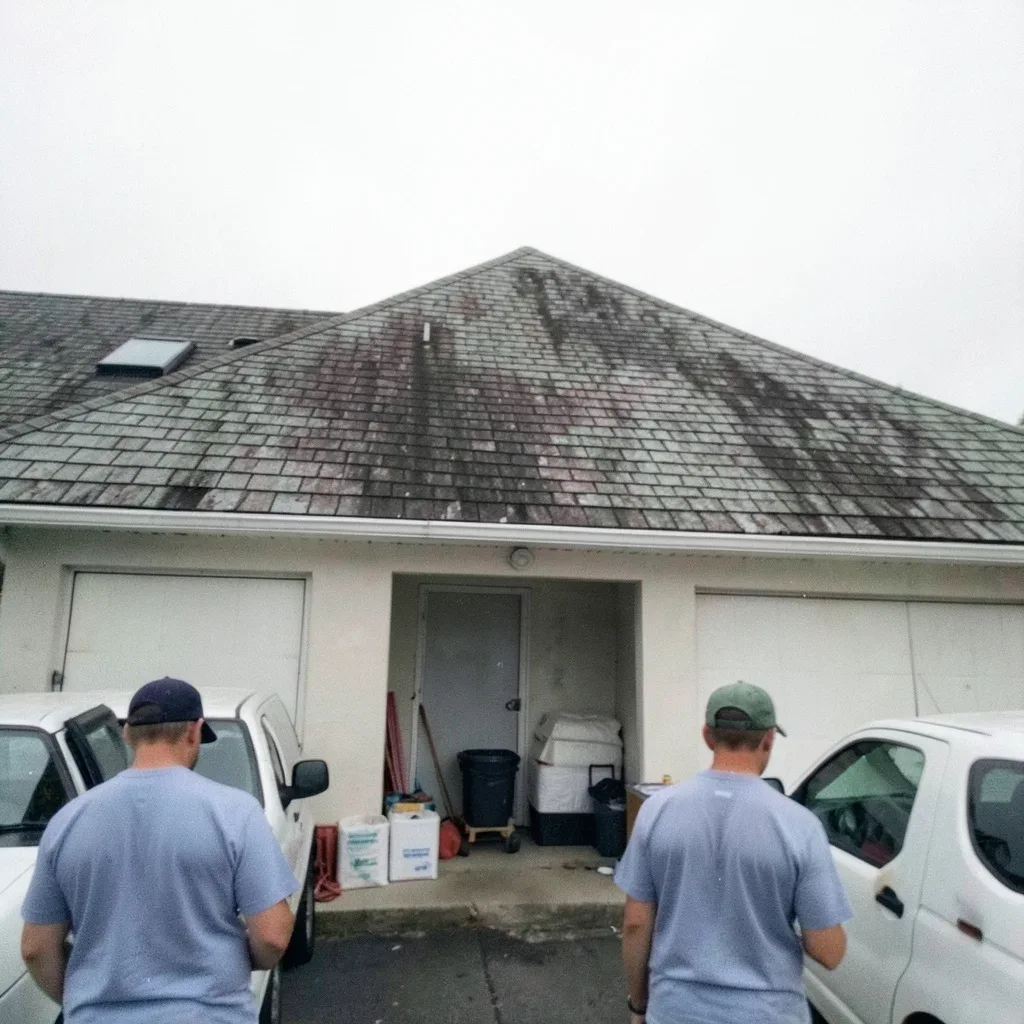 Clogged Roof Valleys roof damage in Simi Valley, CA